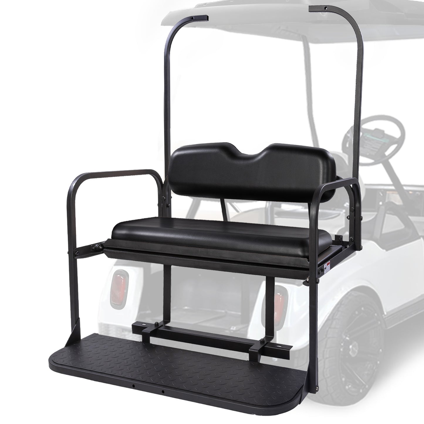 VPAHub Club Car DS OLD & NEW Black Seat Kit, Fit for 1982-2007 Models