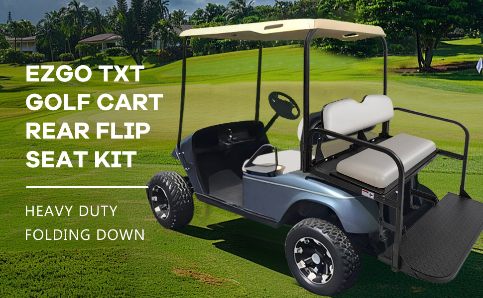 VPAHub EZGO TXT White Seat Kit