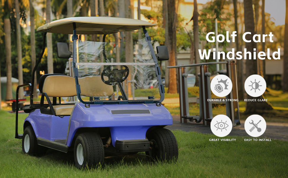 VPAHub Club Car DS NEW Clear Windshield