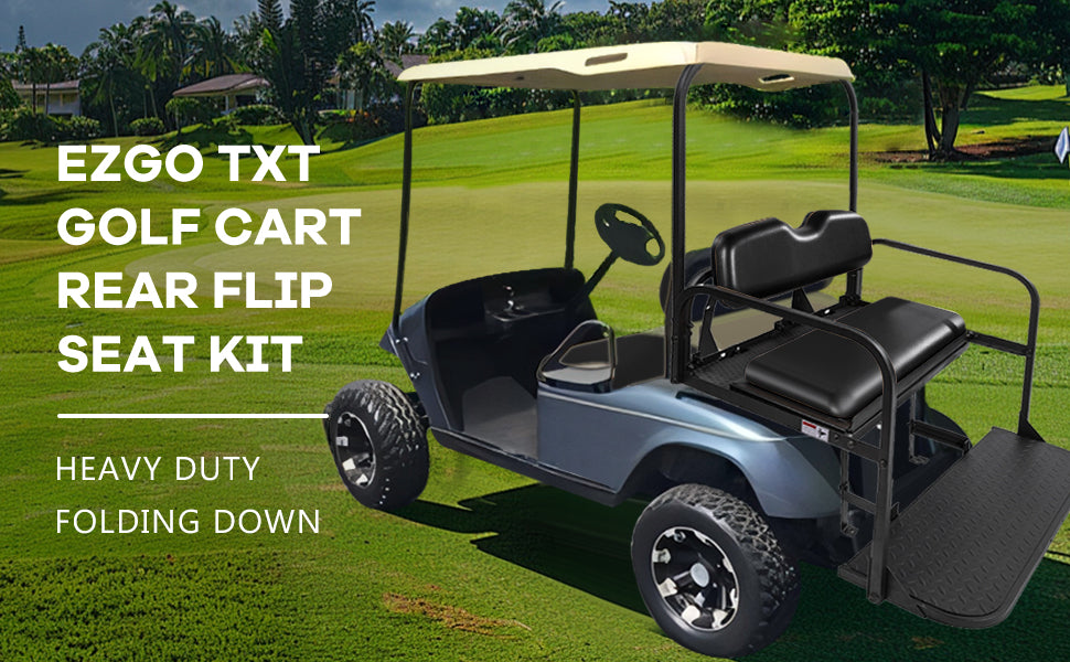 VPAHub EZGO TXT Black Seat Kit