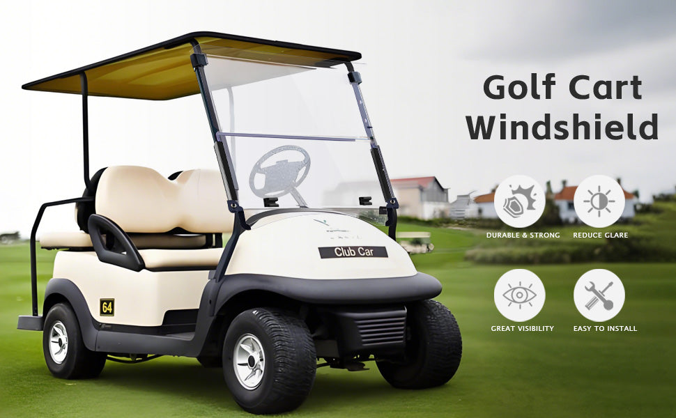 VPAHub Club Car Tempo/Precedent Clear Windshield