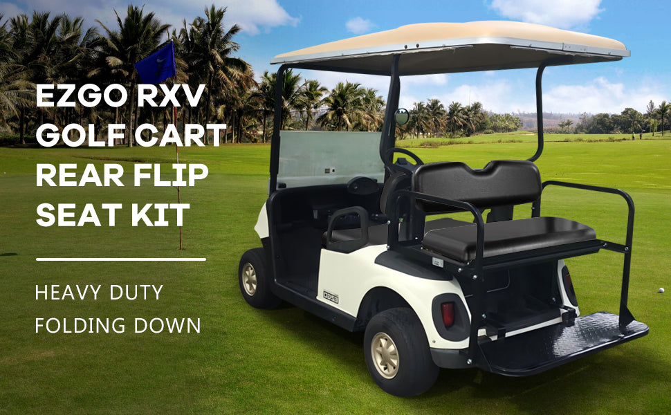 VPAHub EZGO RXV Black Seat Kit