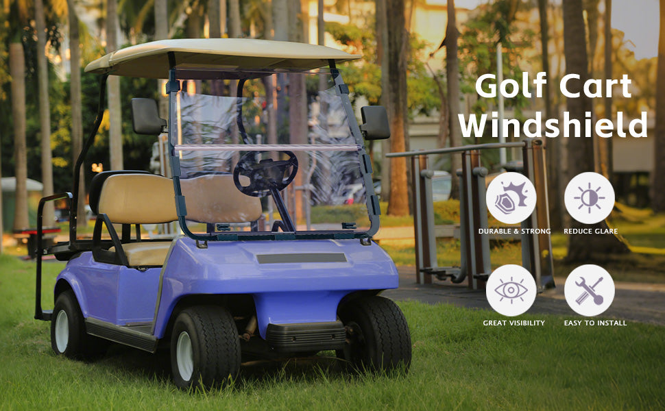 VPAHub Club Car DS NEW Tinted Windshield