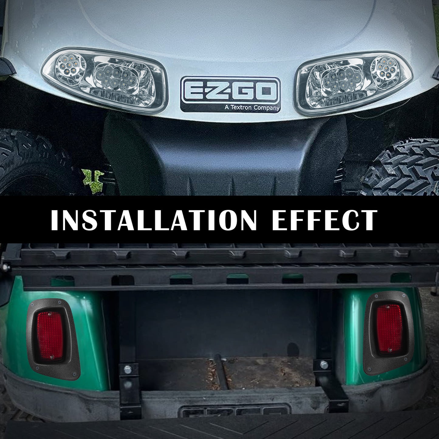 vpahub EZ-GO RXV 2016+ LED Basic Light Kit with upgraded harness