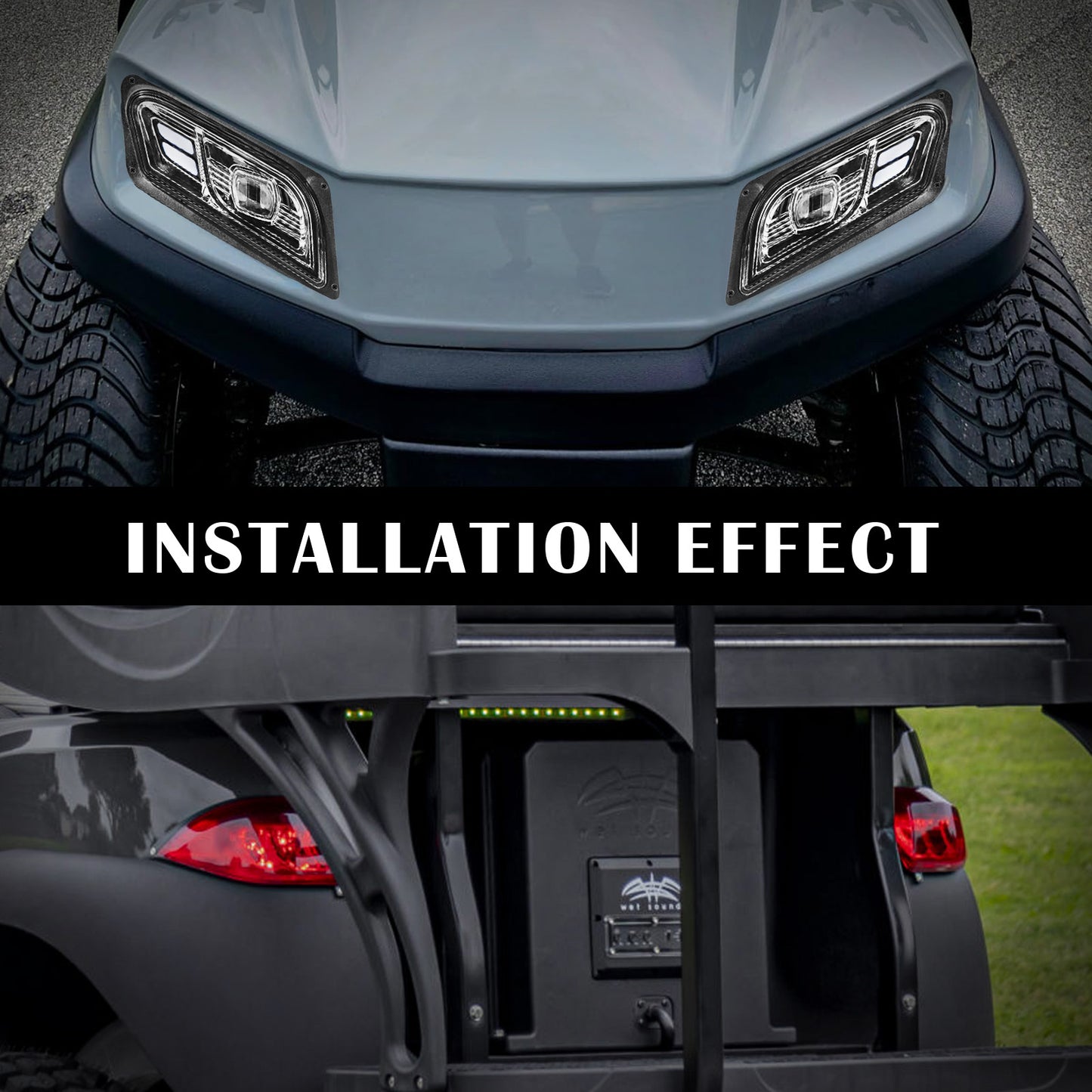 vpahub Club Car Tempo LED Deluxe Light Kit