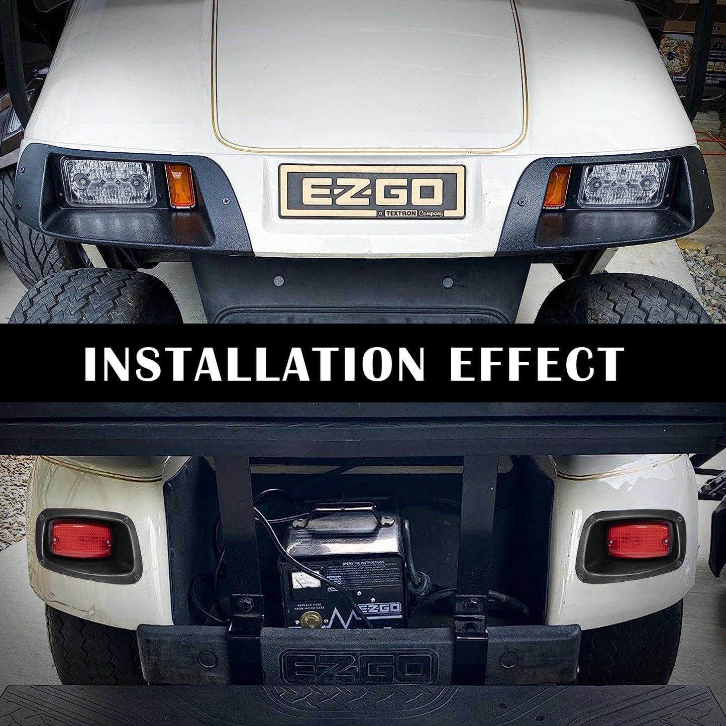 vpahub E-Z-GO PRE 2013 TXT LED Basic light kit with upgraded harness
