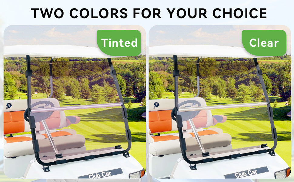 VPAHub Club Car DS NEW Tinted Windshield