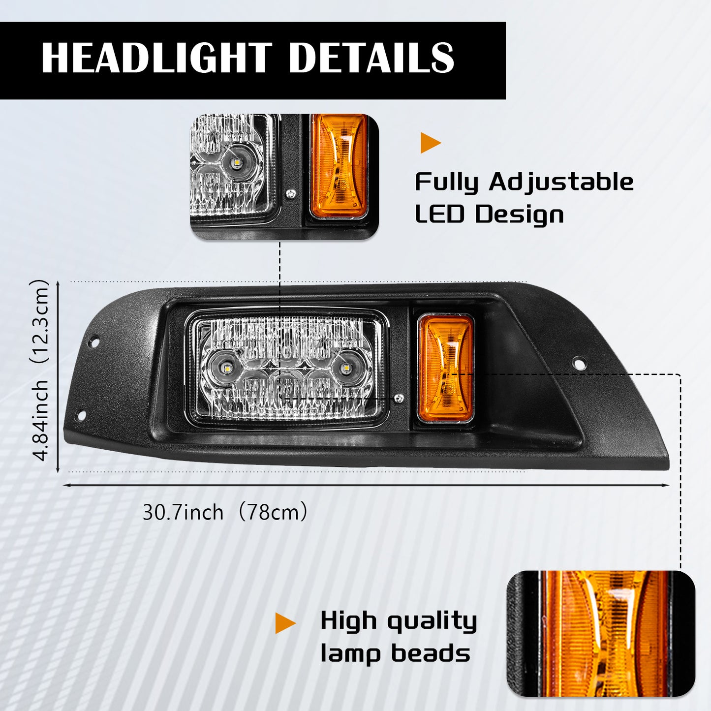 vpahub E-Z-GO PRE 2013 TXT LED Basic light kit with upgraded harness