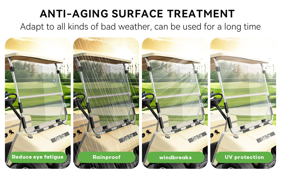 VPAHub Club Car DS OLD Clear Windshield