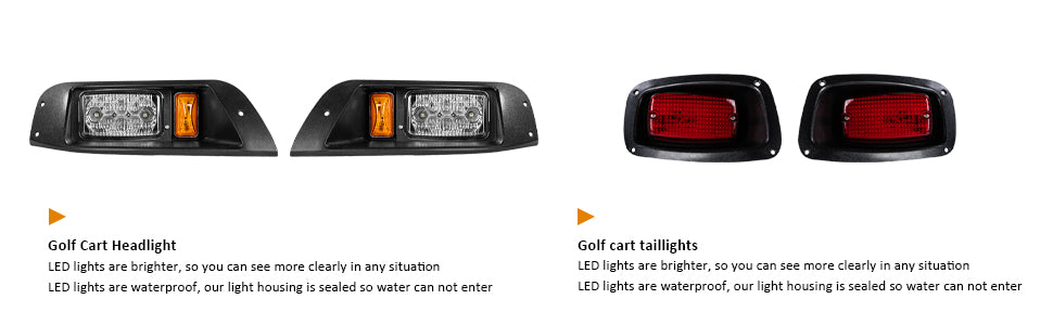 vpahub E-Z-GO PRE 2013 TXT LED Basic light kit with upgraded harness
