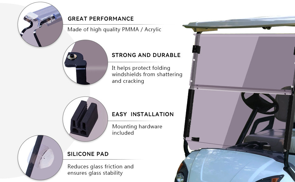 VPAHub YAMAHA G29 Tinted Windshield