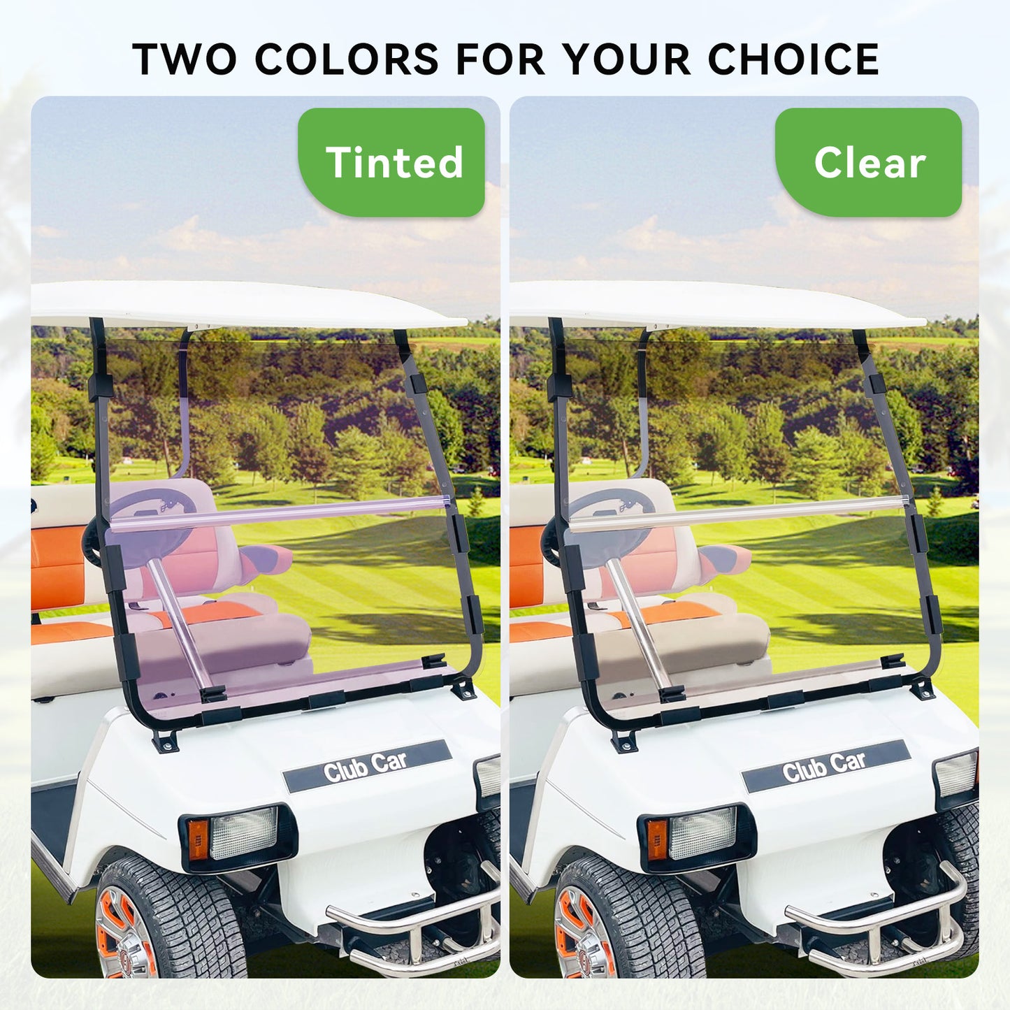 VPAHub Club Car DS NEW Tinted Windshield
