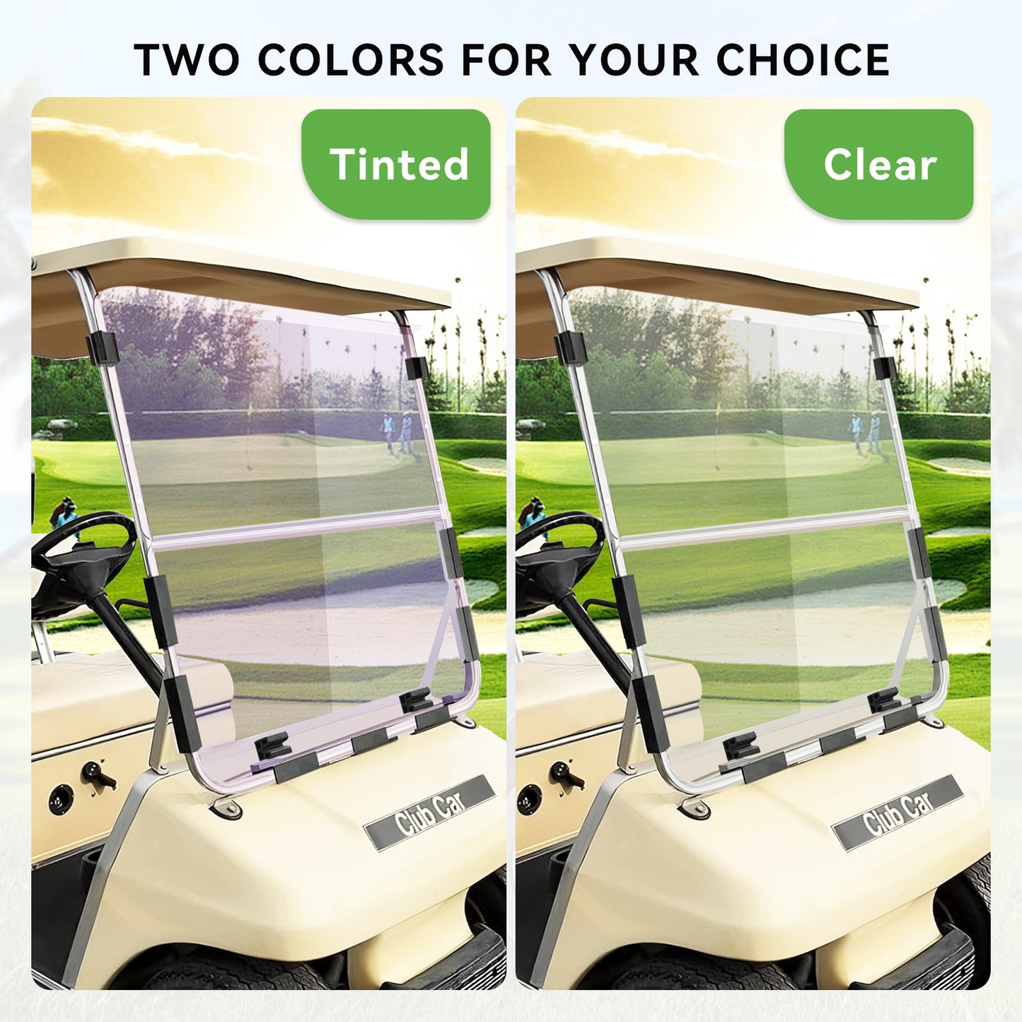 VPAHub Club Car DS OLD Tinted Windshield