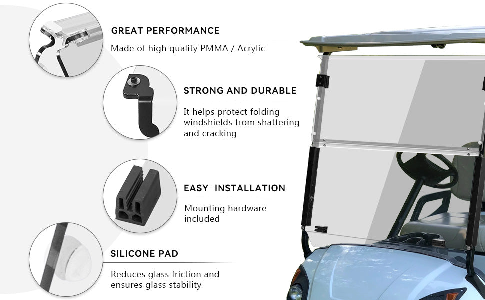 VPAHub YAMAHA G29 Clear Windshield