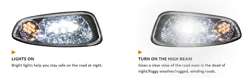 VPAHub EZ-GO PRE 2015 RXV LED High Low Beam Light Kit