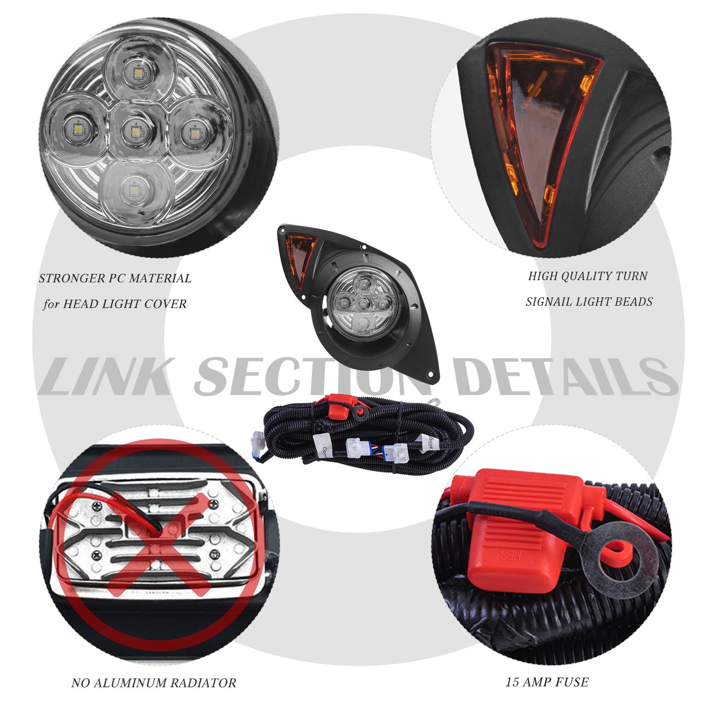 vpahub YAMAHA DRIVE(G29) LED Deluxe light kit