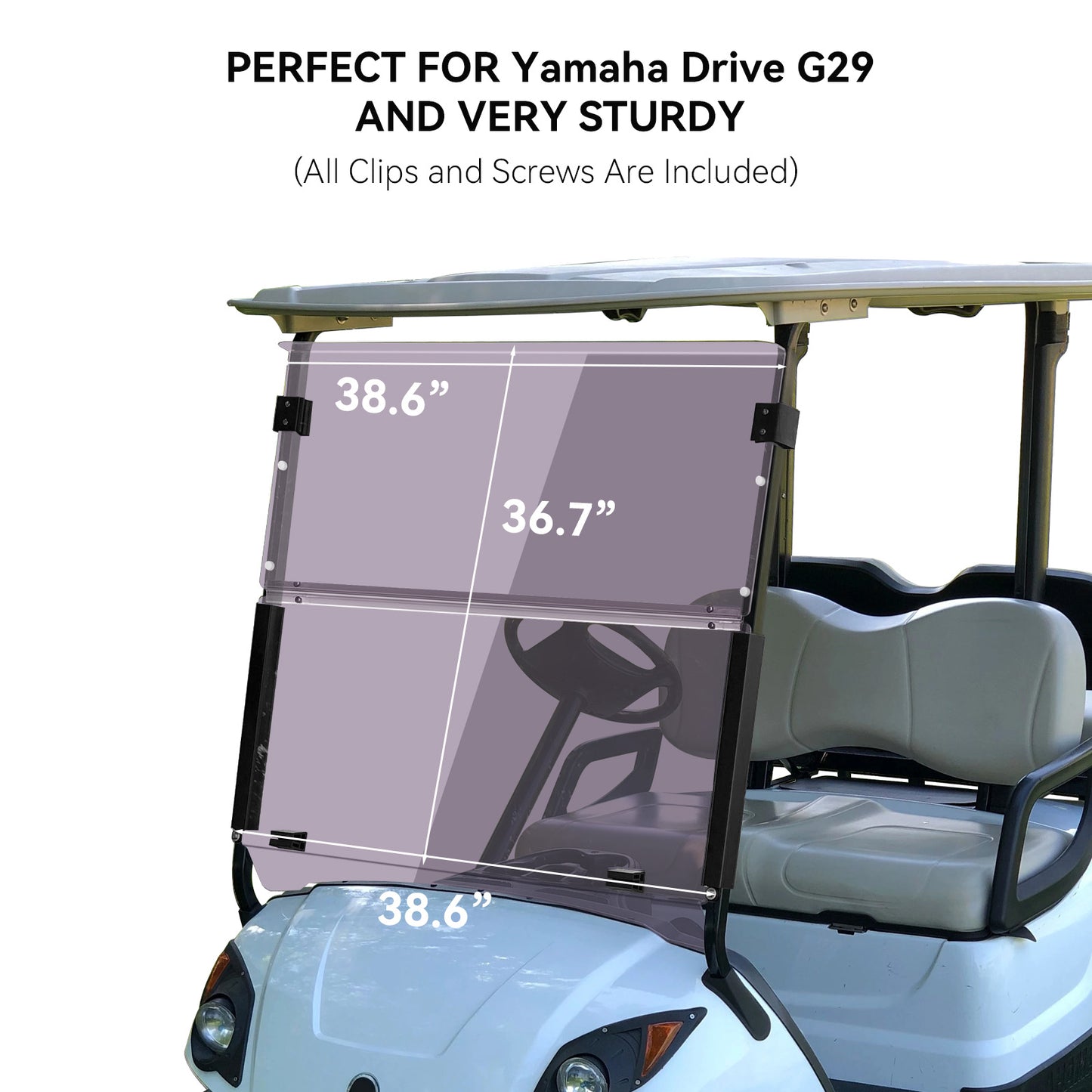 VPAHub YAMAHA G29 Tinted Windshield