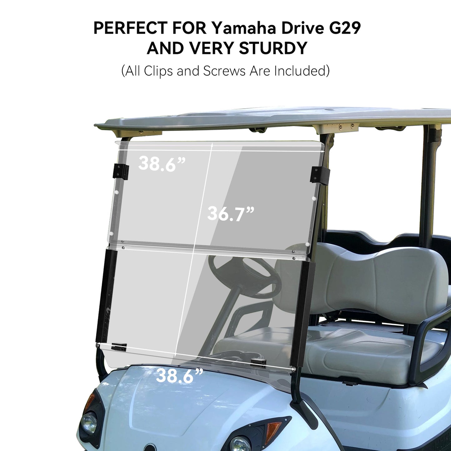 VPAHub YAMAHA G29 Clear Windshield