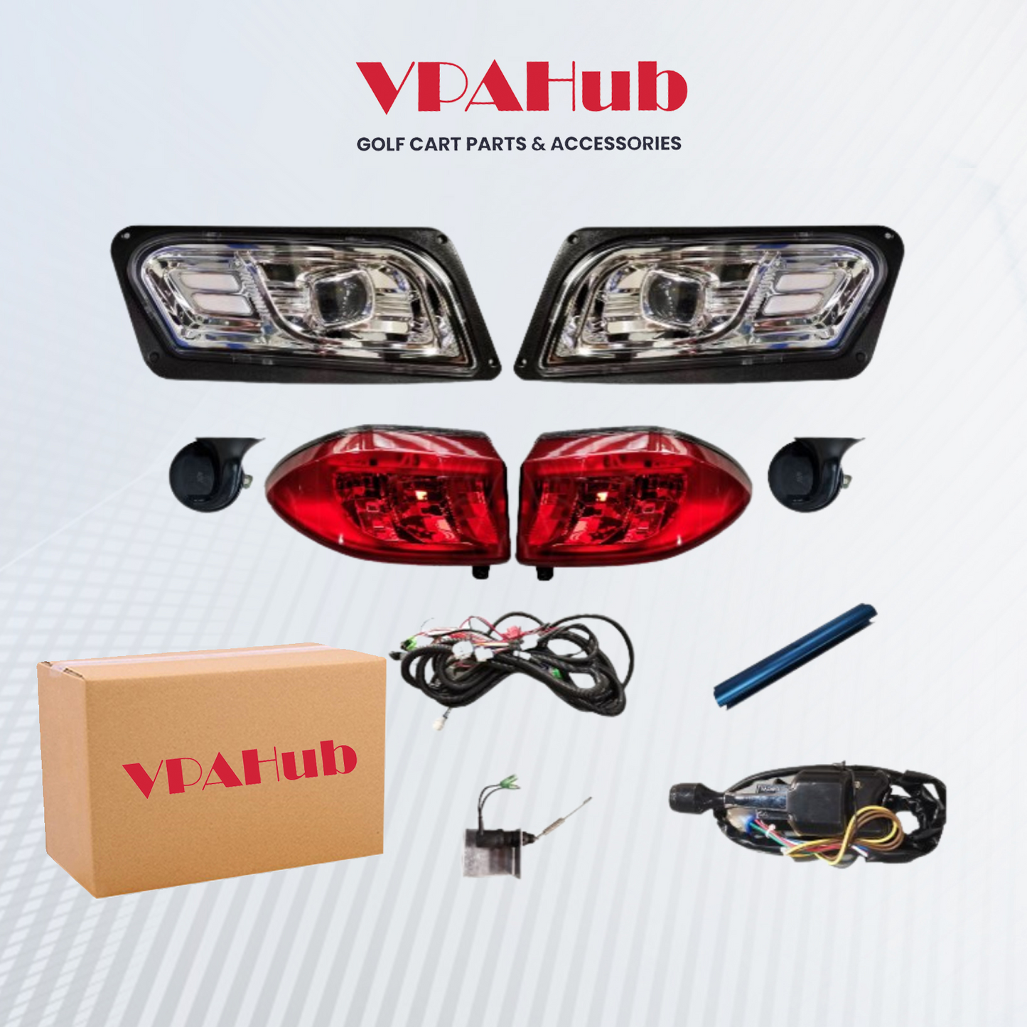vpahub Club Car Tempo LED Deluxe Light Kit