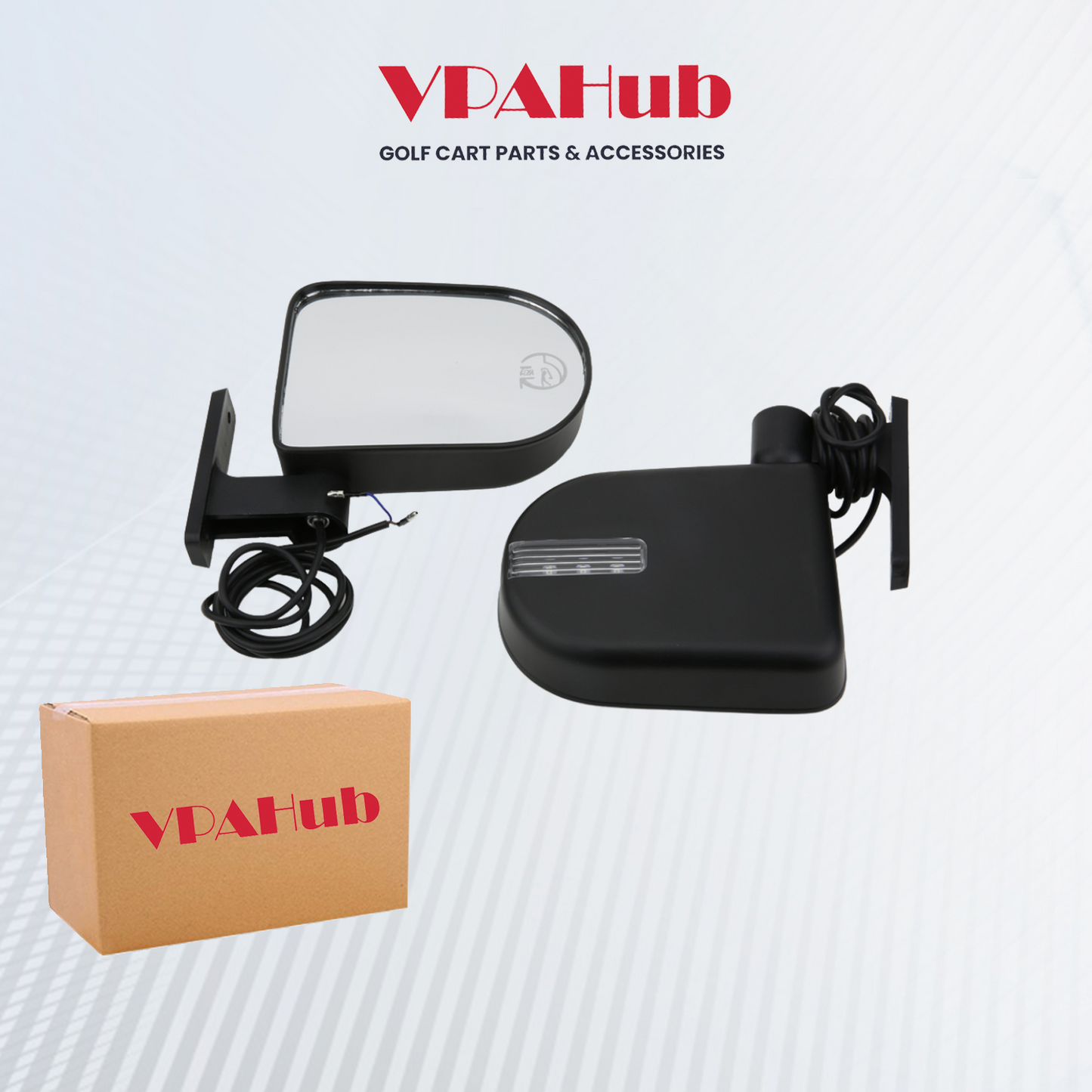 vpahub Universal Golf Side Mirror