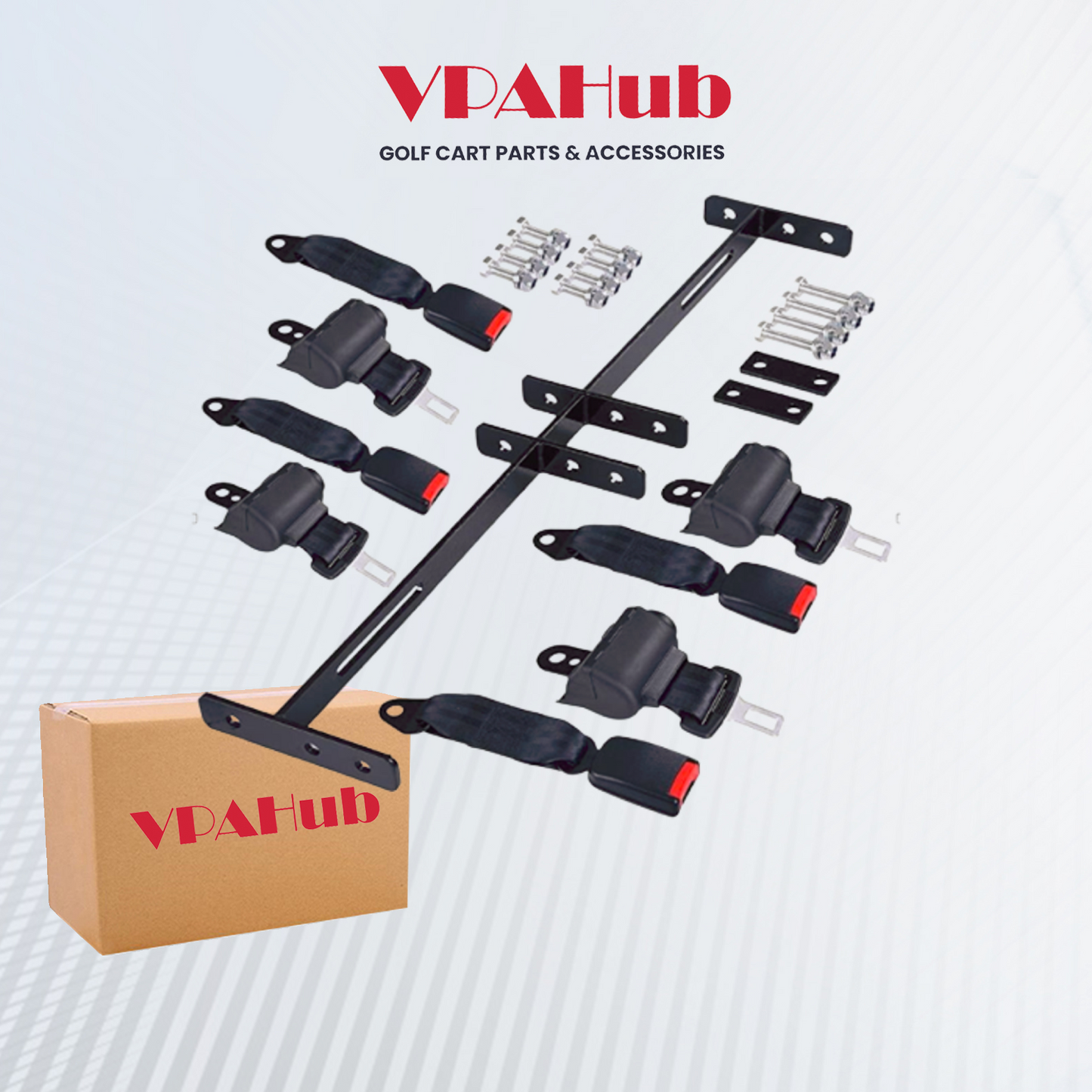 vpahub Premium Retractable Seat Belt With Bracket