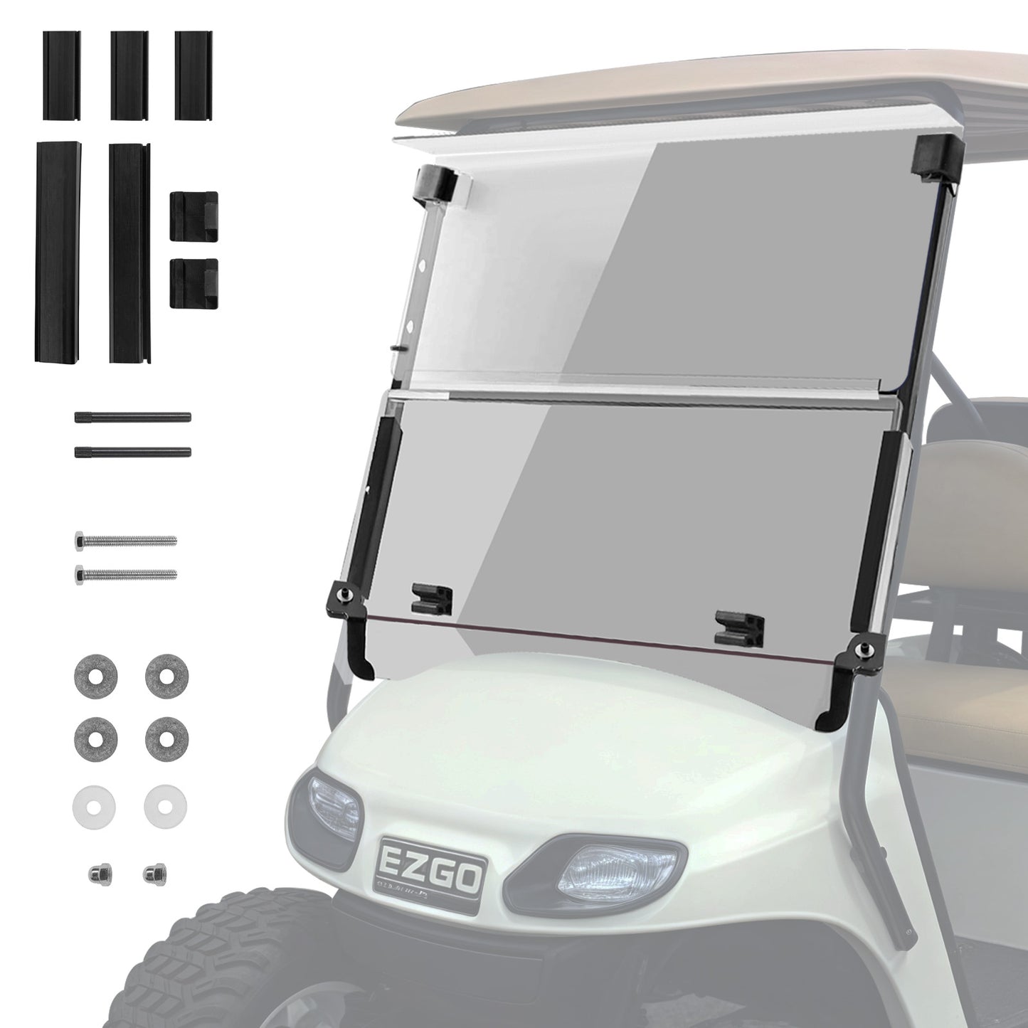 VPAHub EZGO 2014+ TXT Clear Windshield