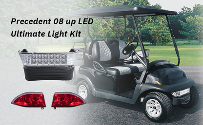 vpahub Club Car Precedent LED High Low Beam Light Kit with mechanical brake switch