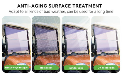 VPAHub EZGO RXV Tinted Windshield