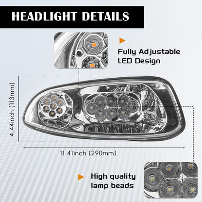 VPAHub EZ-GO PRE 2015 RXV LED High Low Beam Light Kit