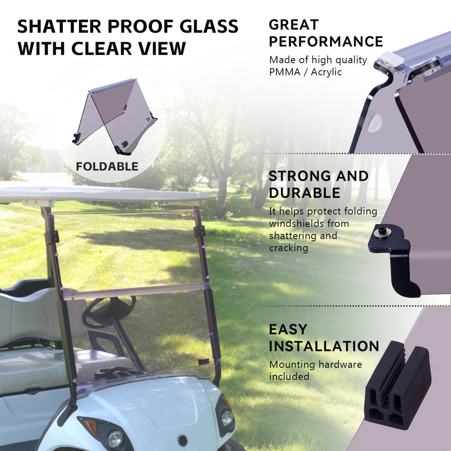 VPAHub YAMAHA G29 Tinted Windshield