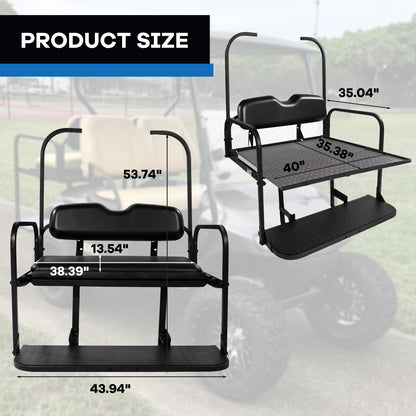VPAHub EZGO TXT Black Seat Kit