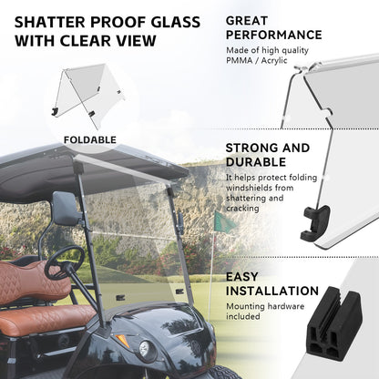 VPAHub YAMAHA Drive 2 Clear Windshield