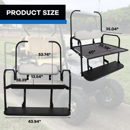 VPAHub EZGO TXT White Seat Kit