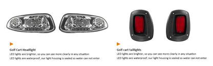 VPAHub EZ-GO PRE 2015 RXV LED High Low Beam Light Kit