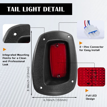 vpahub EZ-GO PRE 2015 RXV LED Deluxe light kit