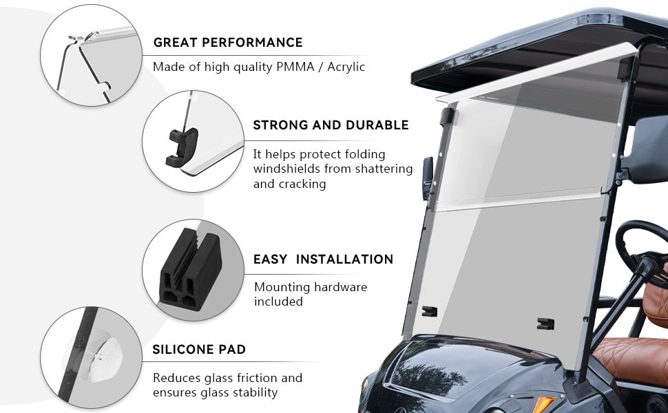 VPAHub YAMAHA Drive 2 Clear Windshield