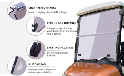 VPAHub EZGO RXV Tinted Windshield