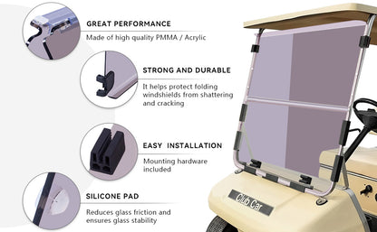 VPAHub Club Car DS OLD Tinted Windshield
