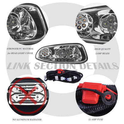 VPAHub EZ-GO PRE 2015 RXV LED High Low Beam Light Kit