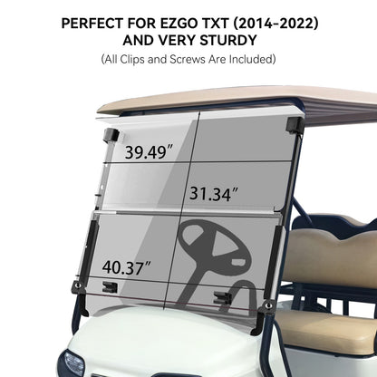 VPAHub EZGO 2014+ TXT Clear Windshield