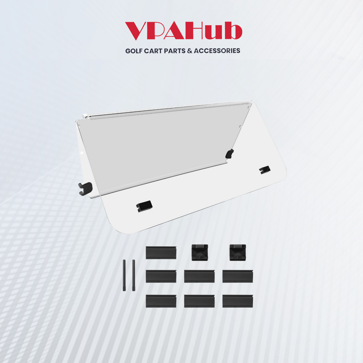 VPAHub Club Car DS NEW Clear Windshield