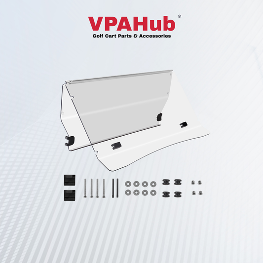 VPAHub Evolution D5 Golf Cart Windshield Clear