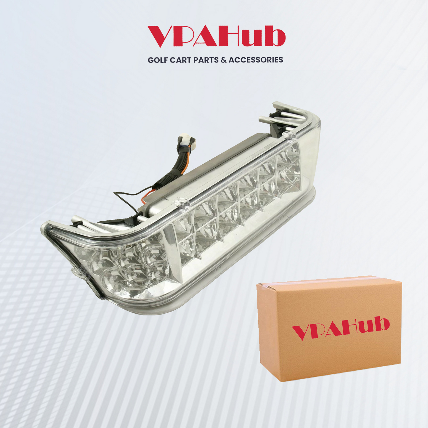 VPAHub Club Car Precedent 04+ LED Headlights Set Assembly 48V