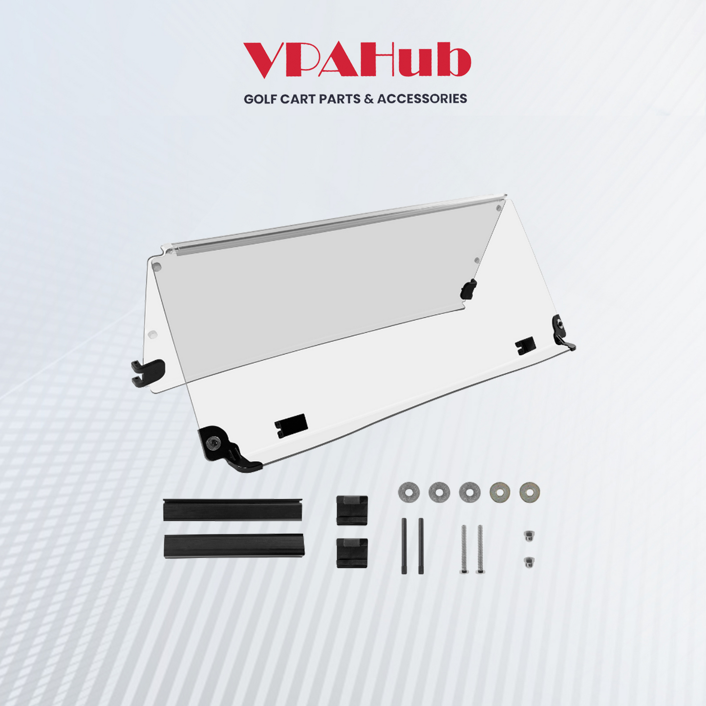 VPAHub Club Car Tempo/Precedent Clear Windshield