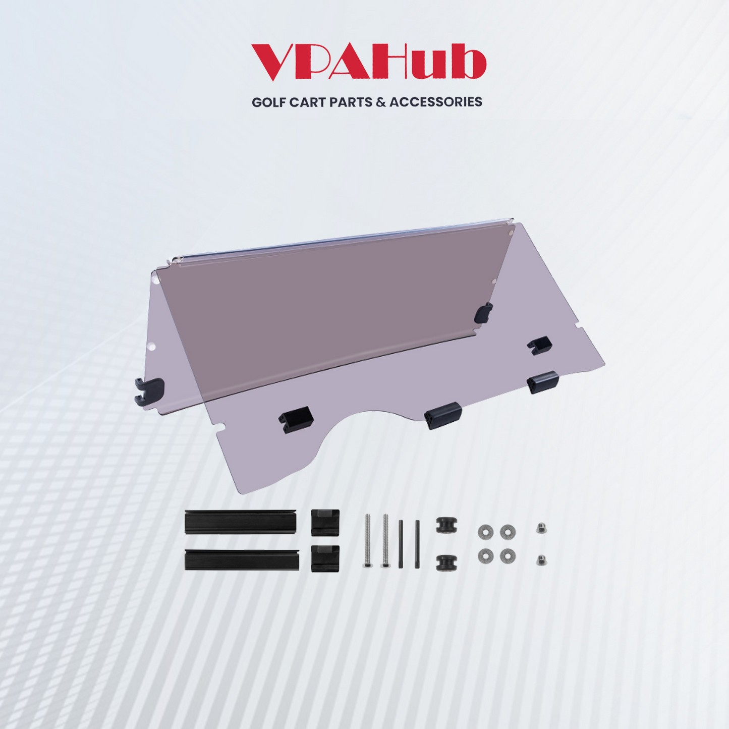 VPAHub EZGO RXV Tinted Windshield