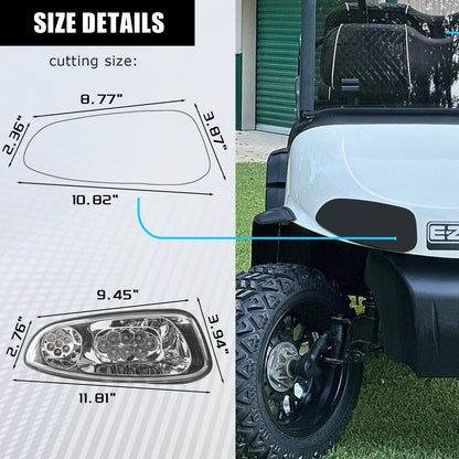 VPAHub EZ-GO RXV 2016+ LED High Low Beam Light Kit