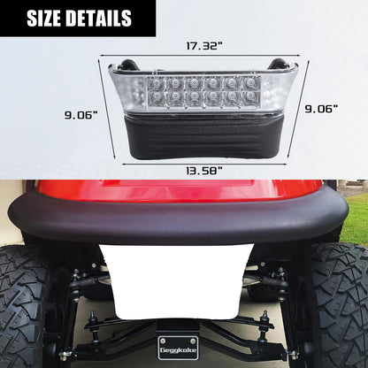 vpahub Club Car Precedent LED High Low Beam Light Kit with mechanical brake switch