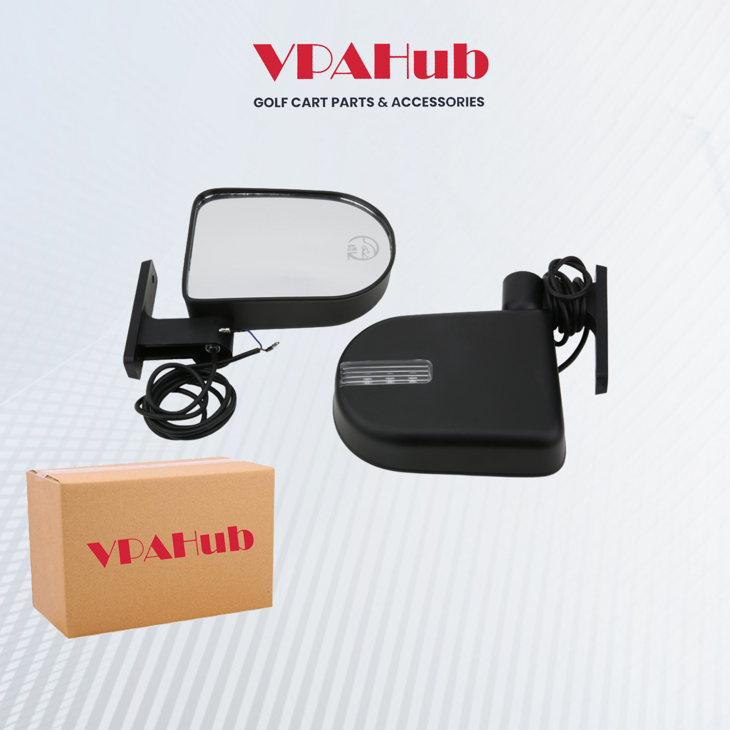 VPAHub Universal Golf Side Mirror